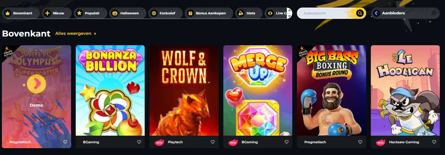 boomerang casino spellen